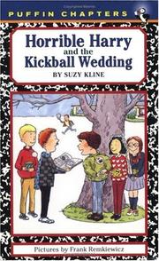 Horrible Harry and the Kickball Wedding 표지