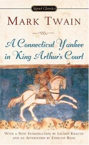 A Connecticut Yankee in King Arthur's Court 표지