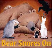 Bear Snores On 표지